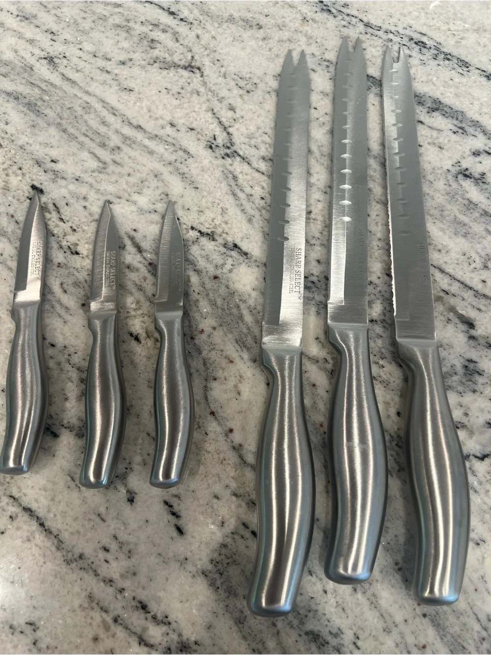 Sharp Select surgical Silver Stainless Steel Knife Set - 10 Piece